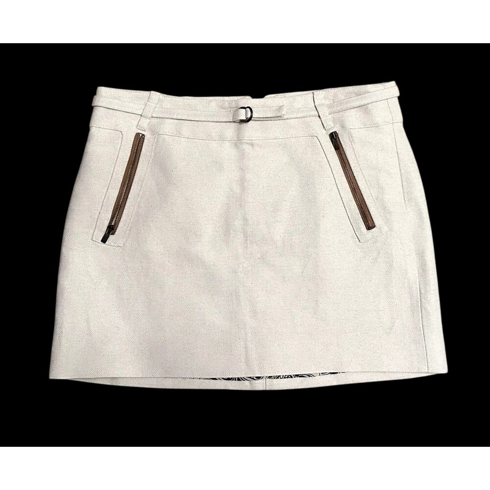 Original Penguin by Munsingwear Mini Skirt Ivory 6